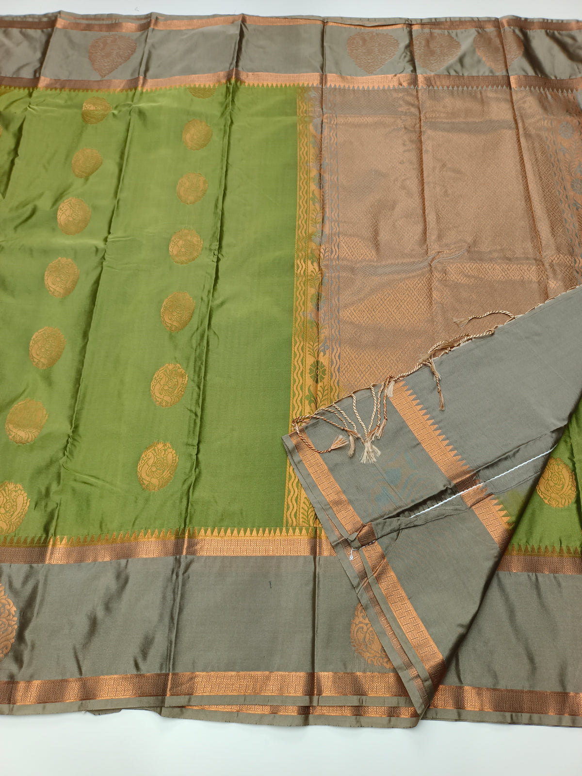 KANCHIPURAM SEMI SILK SAREE