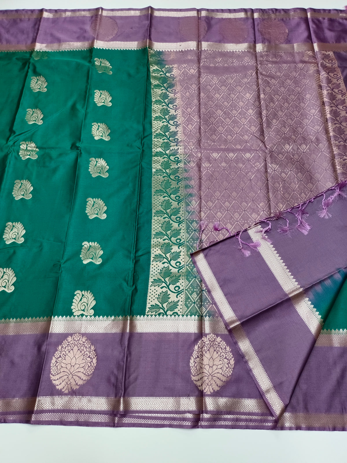 KANCHIPURAM SEMI SILK SAREE