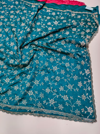 FANCY WORK SAREE
