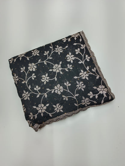 FANCY WORK SAREE