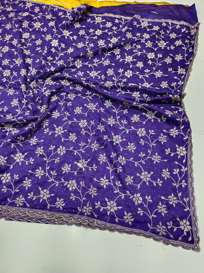 FANCY WORK SAREE