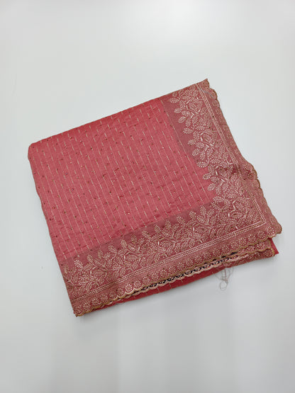 FANCY WORK SAREE
