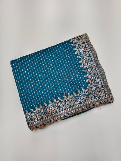 FANCY WORK SAREE