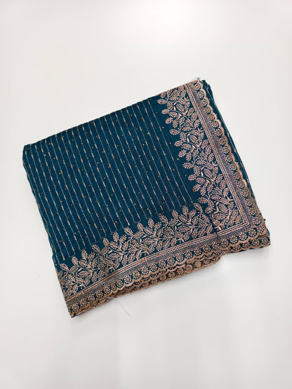 FANCY WORK SAREE