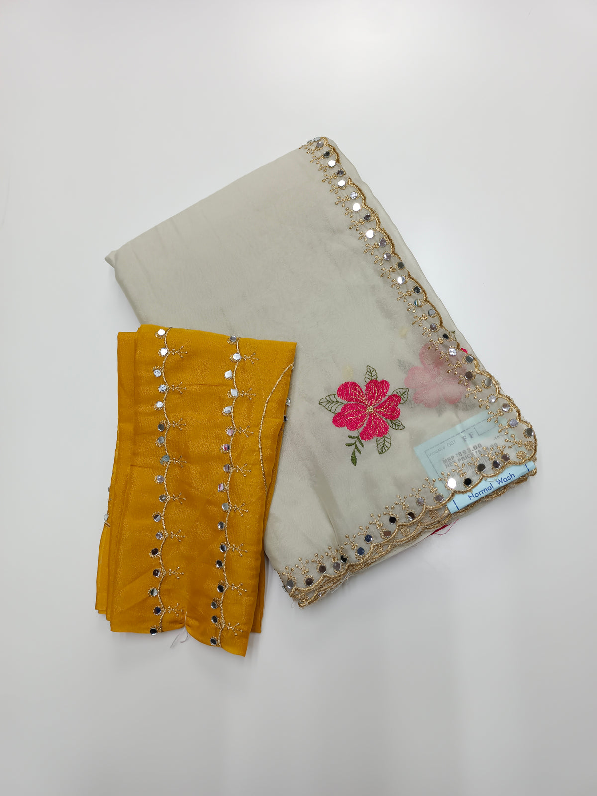 FANCY WORK SAREE