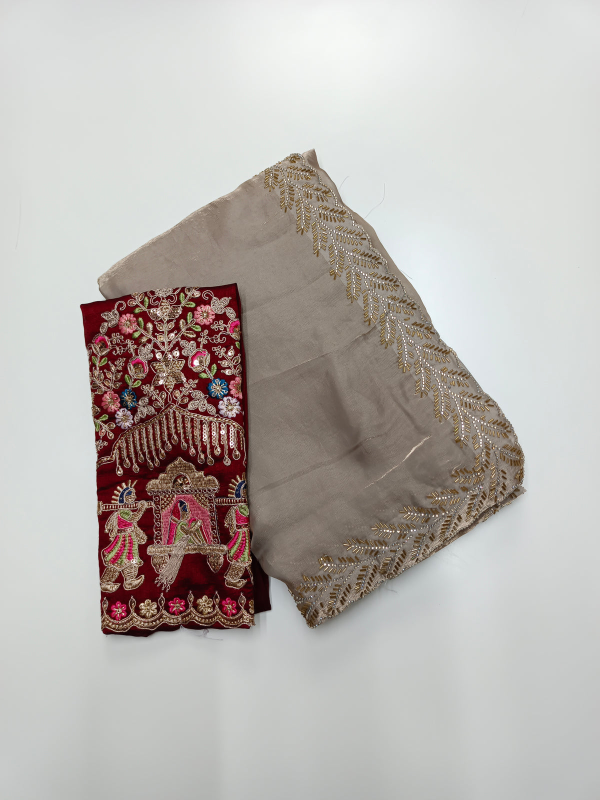 FANCY WORK SAREE