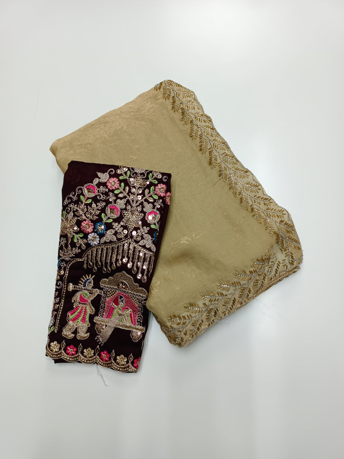 FANCY WORK SAREE