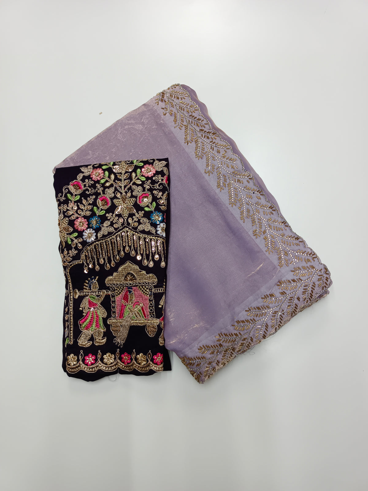 FANCY WORK SAREE