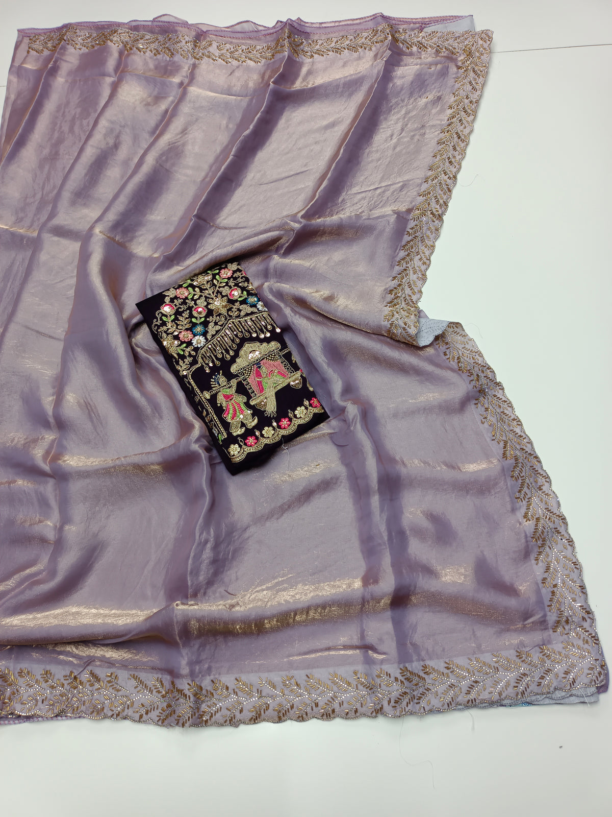 FANCY WORK SAREE