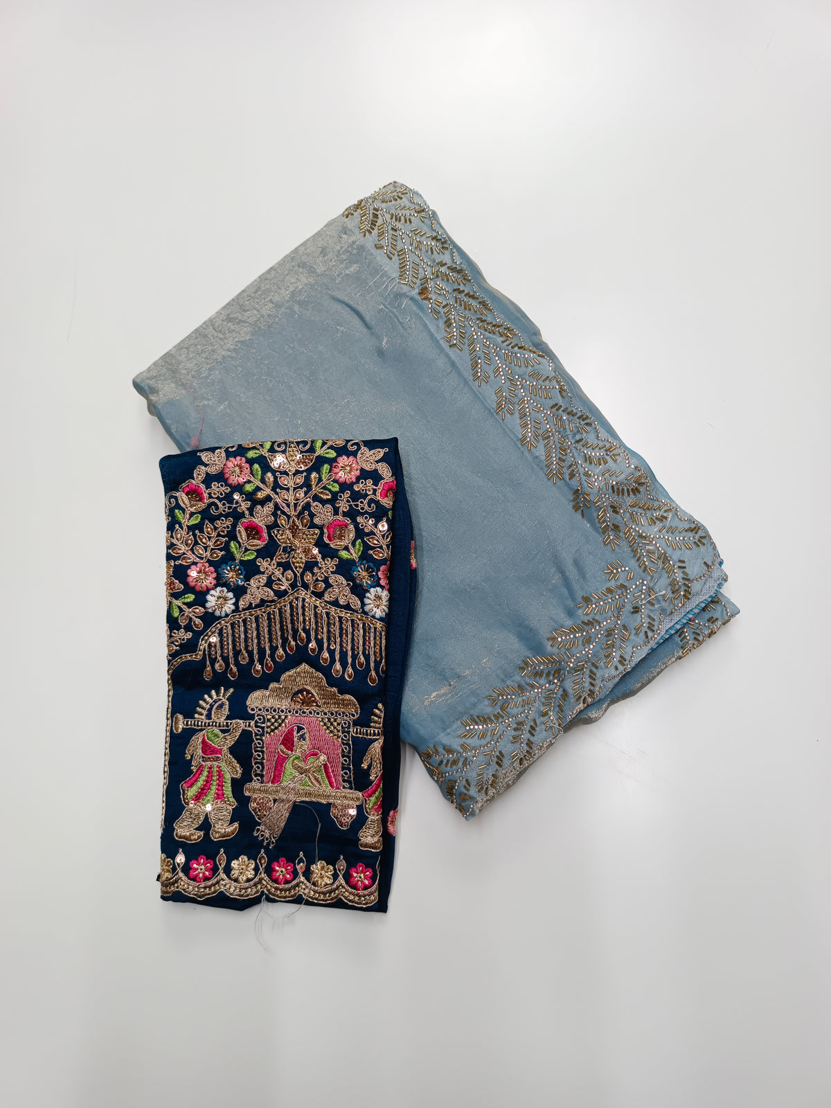 FANCY WORK SAREE