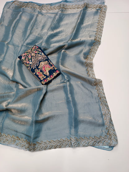 FANCY WORK SAREE
