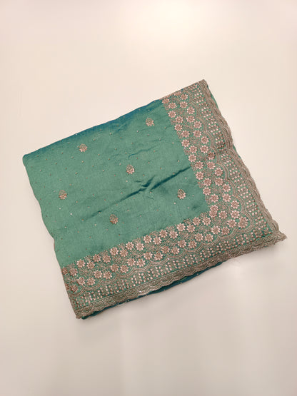 FANCY WORK SAREE