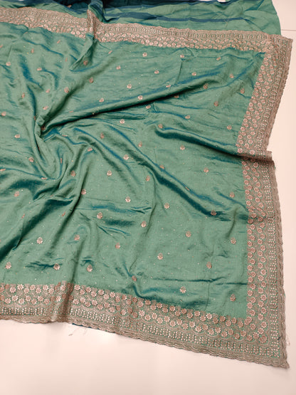 FANCY WORK SAREE