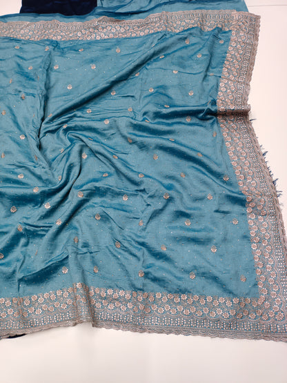FANCY WORK SAREE