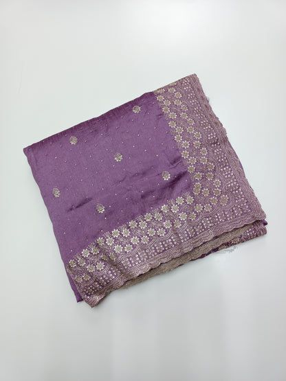 FANCY WORK SAREE
