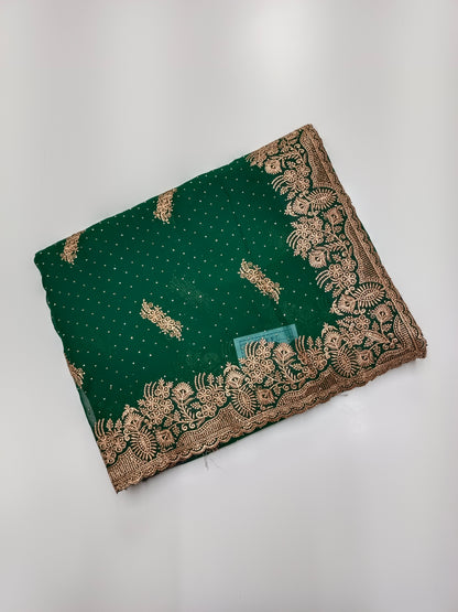FANCY WORK SAREE
