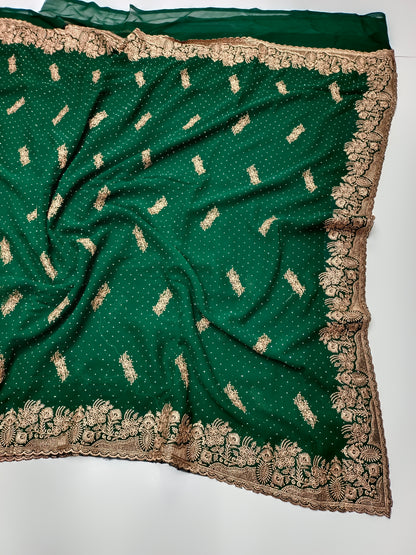 FANCY WORK SAREE