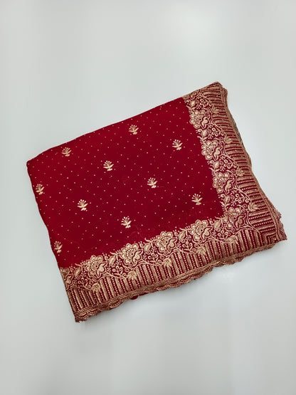 FANCY WORK SAREE