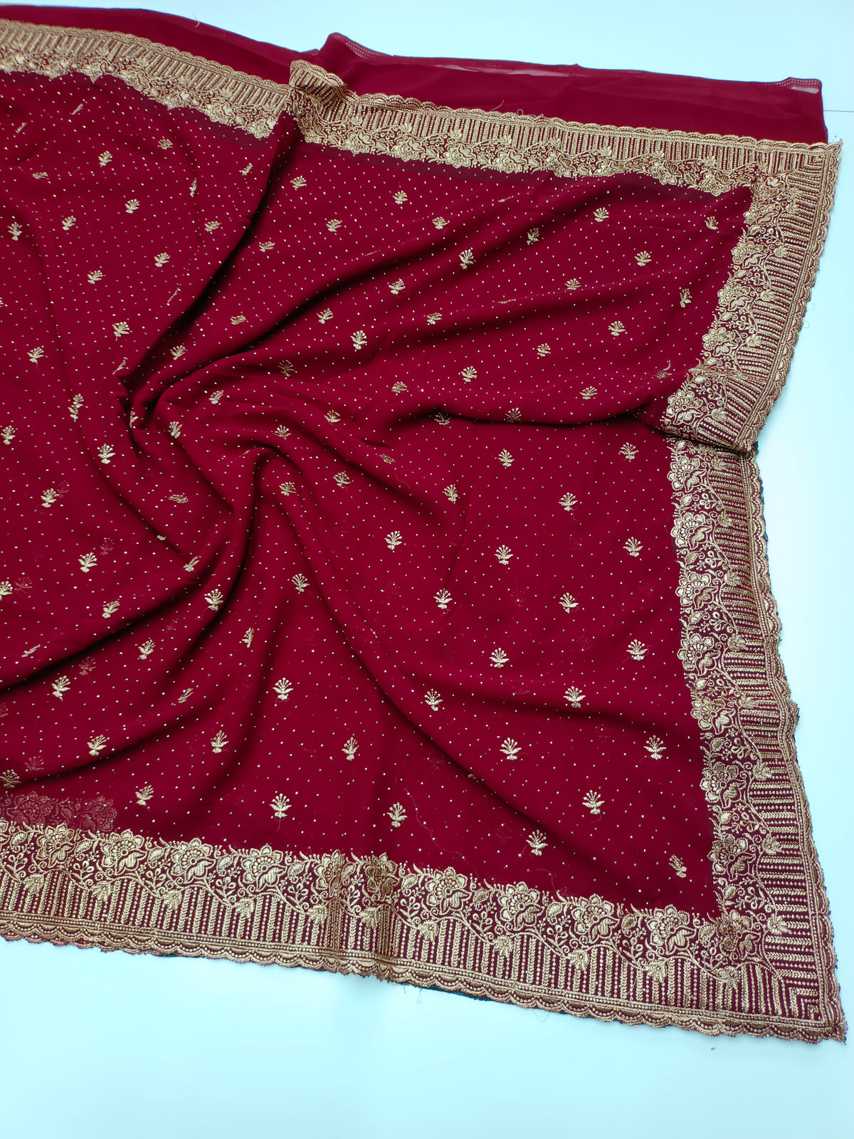 FANCY WORK SAREE