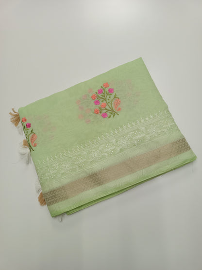 FANCY GADWAL COTTON SAREE