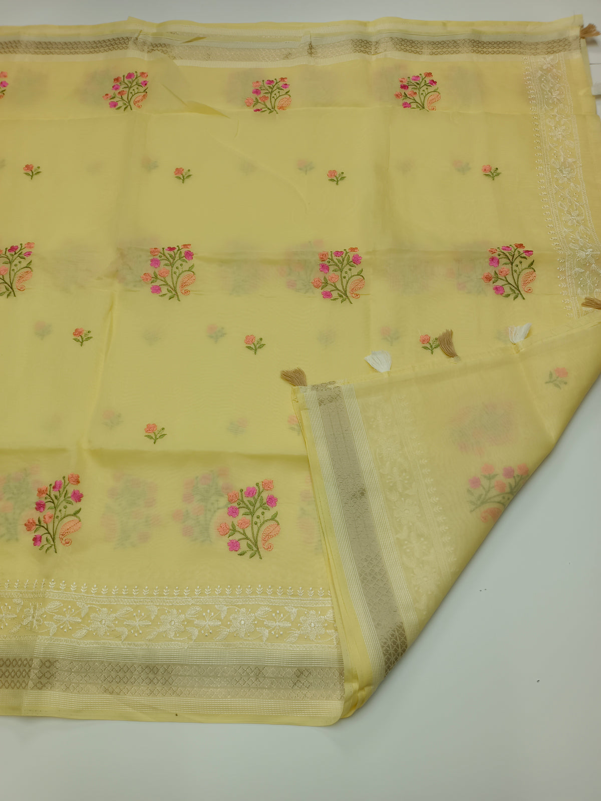 FANCY GADWAL COTTON SAREE