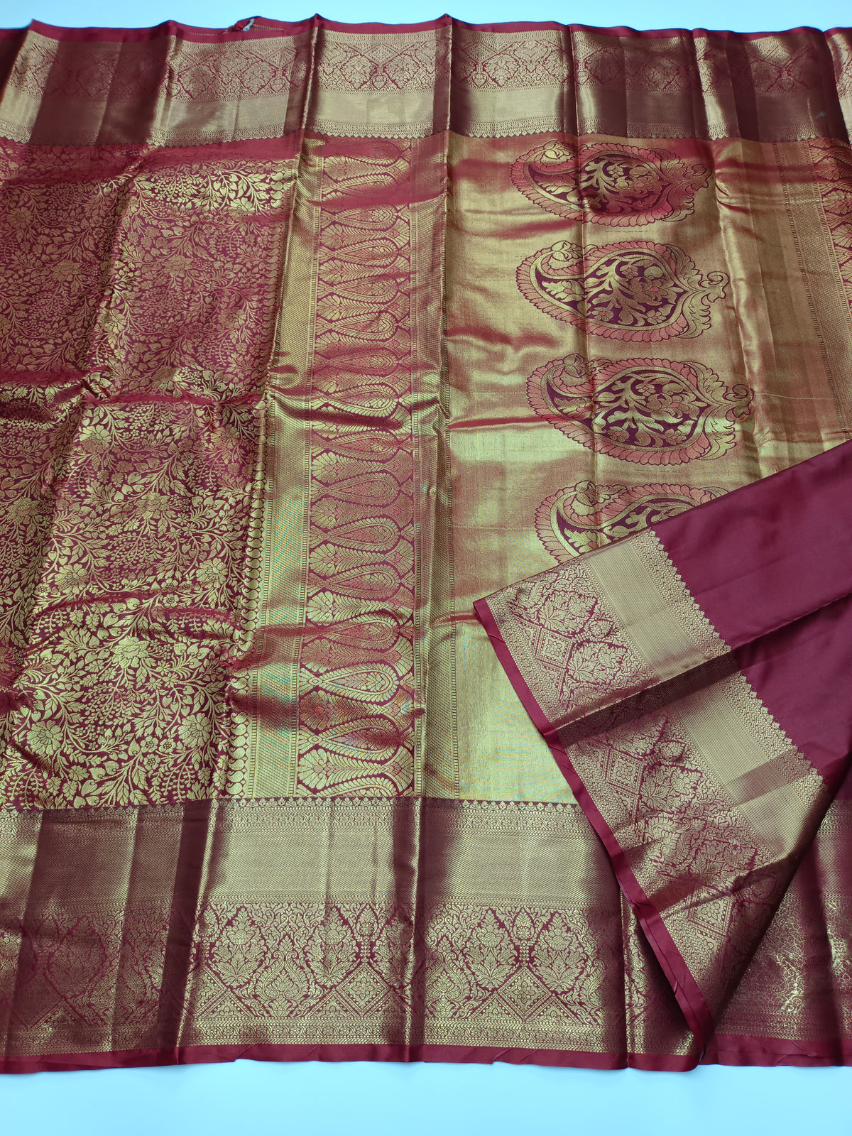 FANCY BROCADE SAREE