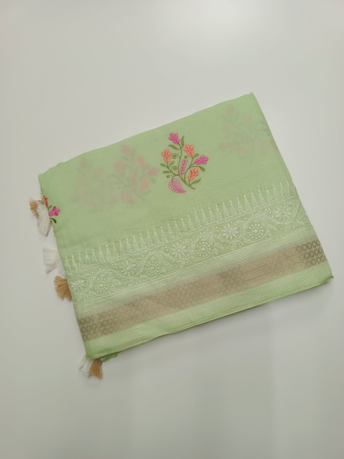 FANCY GADWAL COTTON SAREE