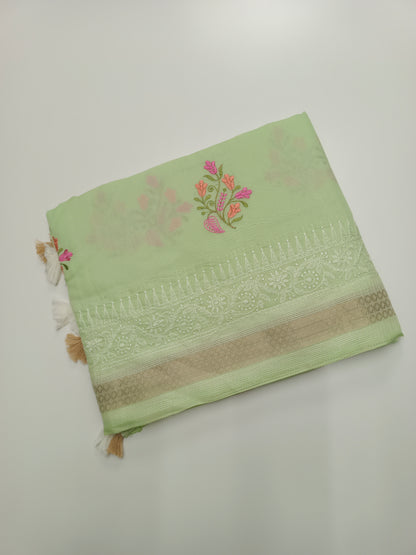 FANCY GADWAL COTTON SAREE