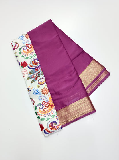 ART CREPE SAREE