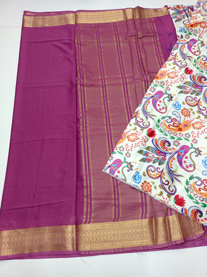 ART CREPE SAREE