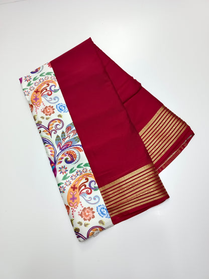 ART CREPE SAREE