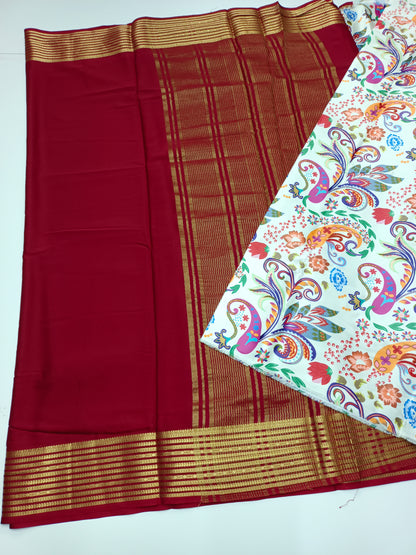 ART CREPE SAREE