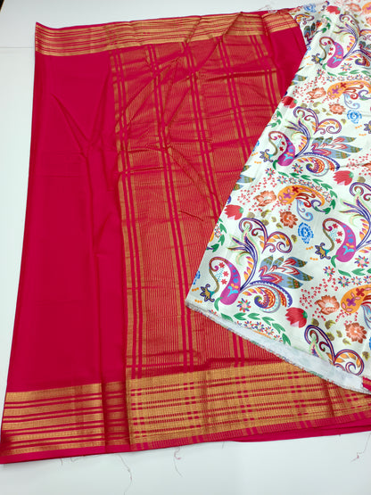ART CREPE SAREE