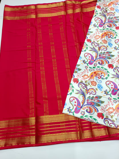 ART CREPE SAREE