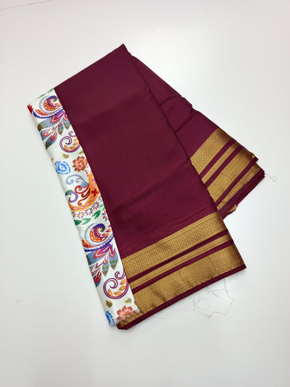 ART CREPE SAREE