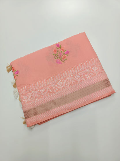 FANCY GADWAL COTTON SAREE