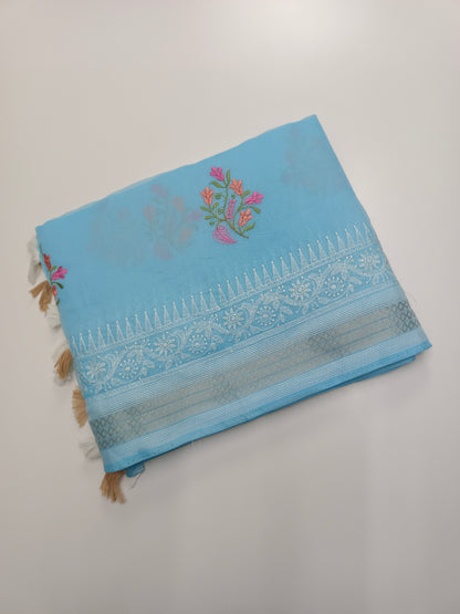 FANCY GADWAL COTTON SAREE