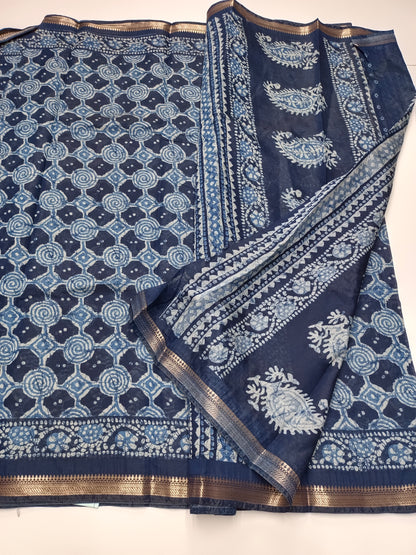 FANCY LENIN SAREE