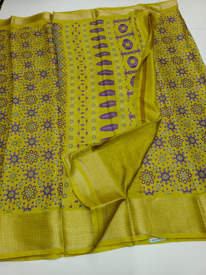 FANCY LENIN SAREE