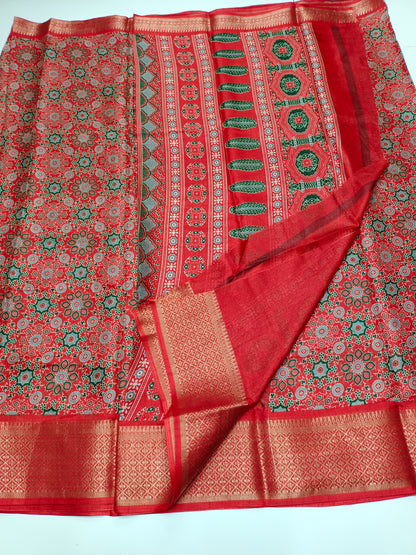 FANCY LENIN SAREE