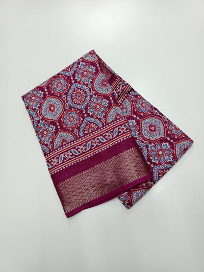 FANCY LENIN SAREE