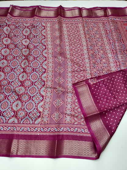 FANCY LENIN SAREE