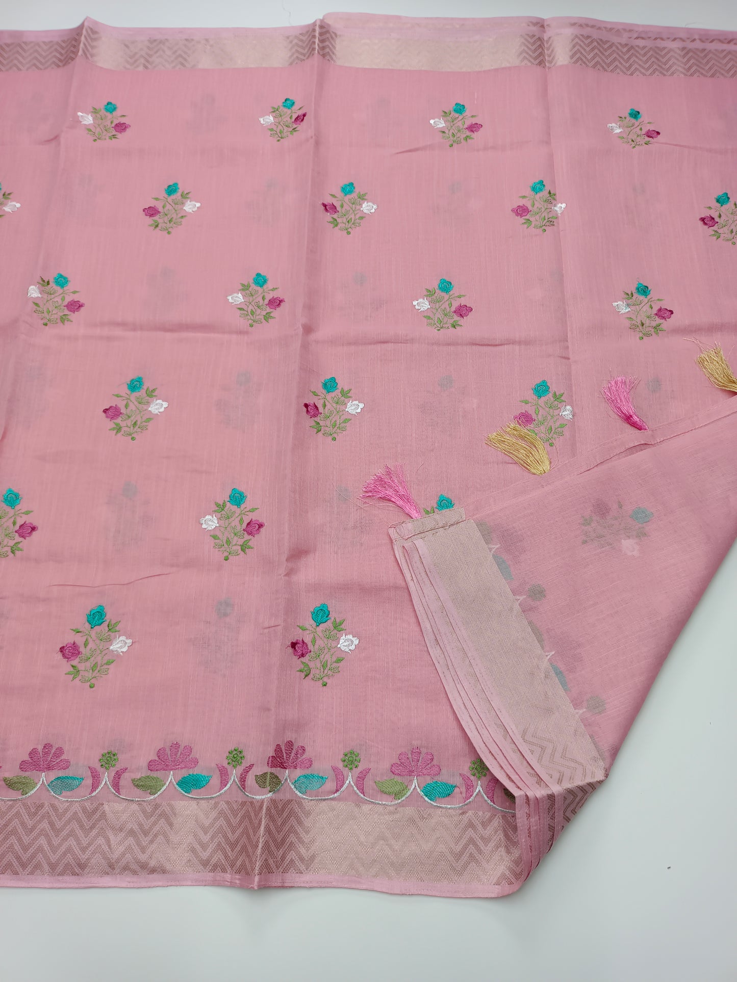 FANCY GADWAL COTTON SAREE