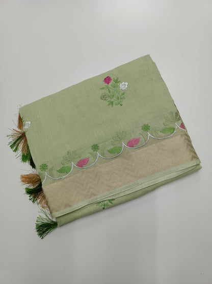 FANCY GADWAL COTTON SAREE