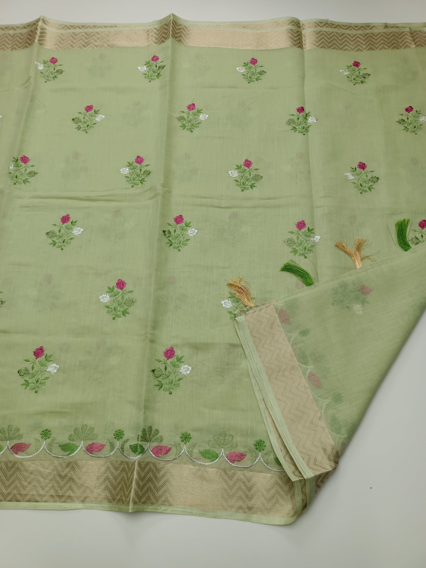FANCY GADWAL COTTON SAREE