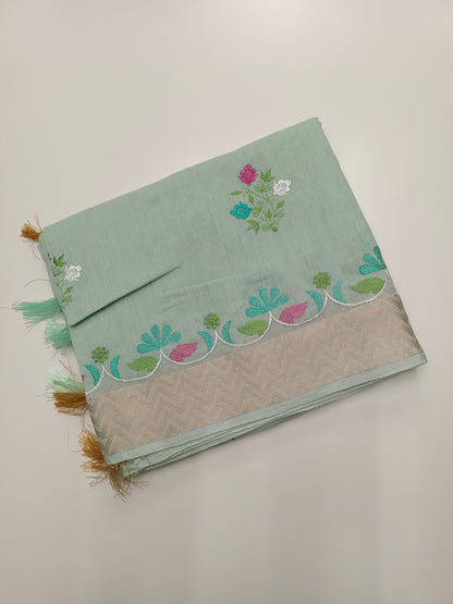 FANCY GADWAL COTTON SAREE