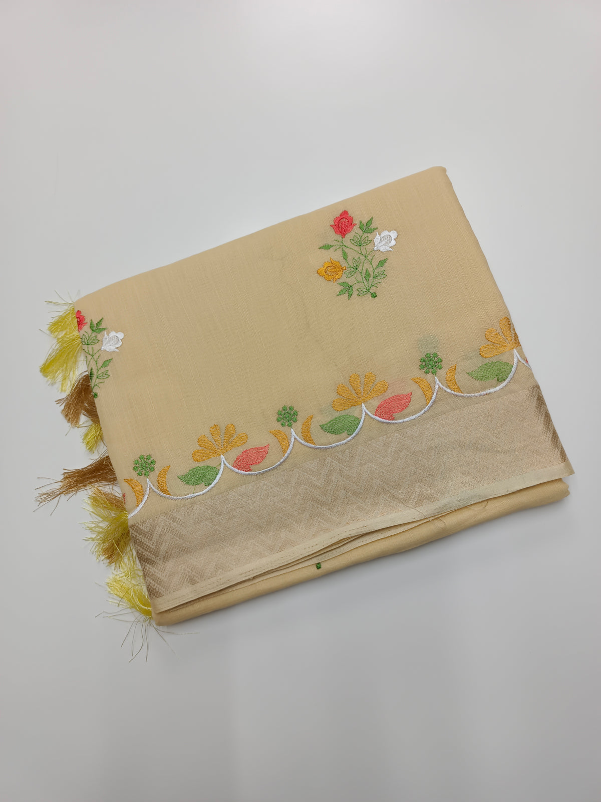 FANCY GADWAL COTTON SAREE