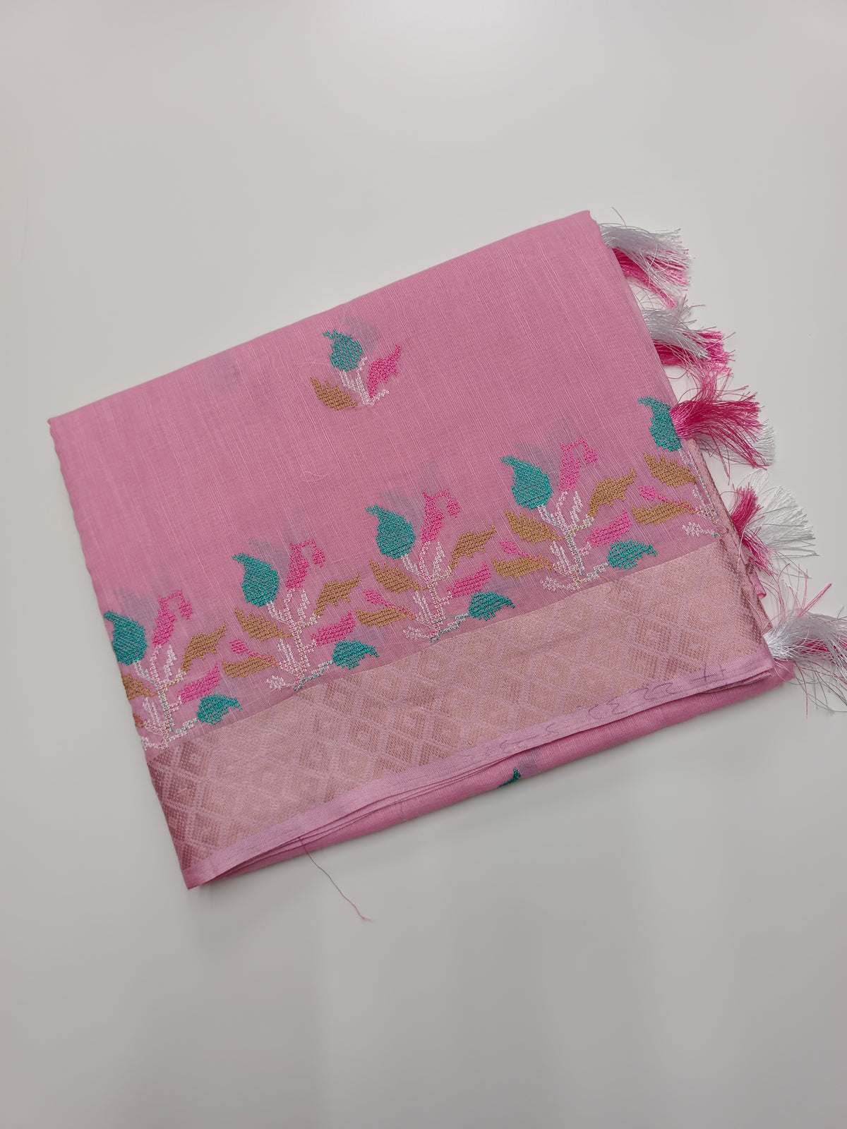 FANCY GADWAL COTTON SAREE