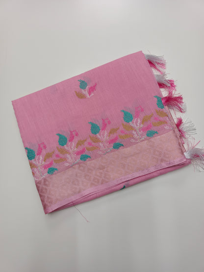 FANCY GADWAL COTTON SAREE