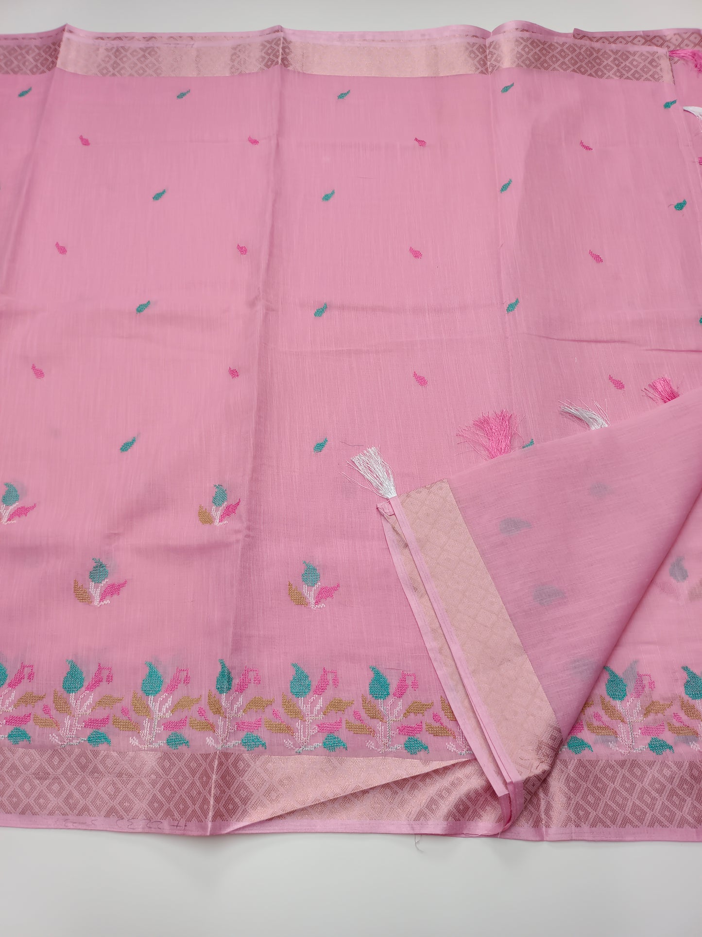 FANCY GADWAL COTTON SAREE